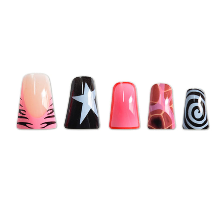 Artistic Abstract Nail Wraps Kalsten