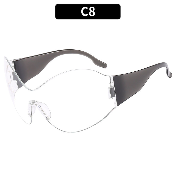Futuristic Full Frame Shield Sunglasses