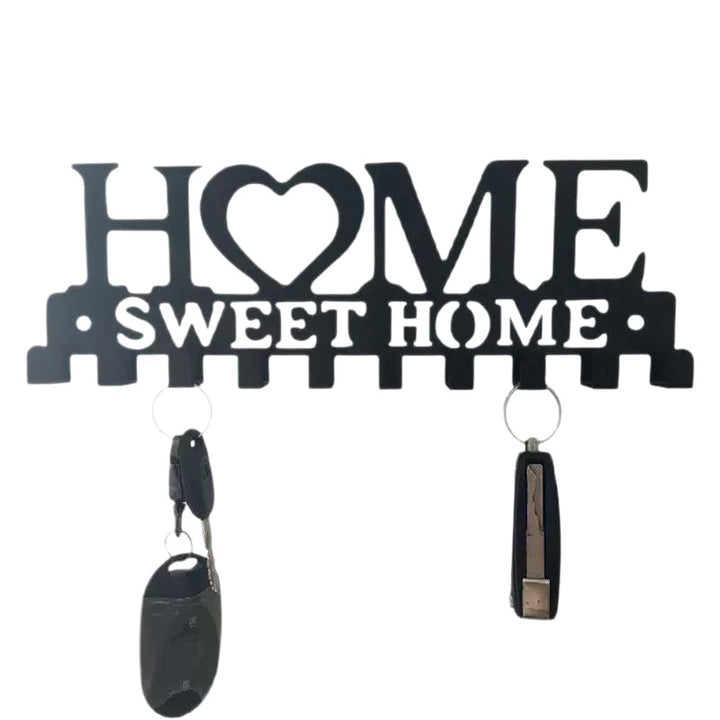 Wall coat rack with heart motif Kalsten