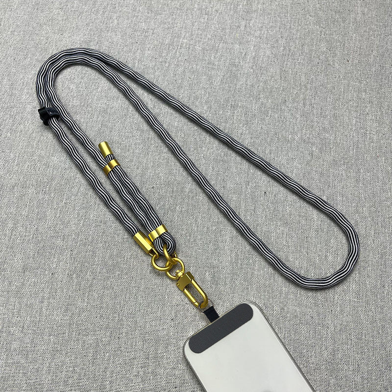 Adjustable Phone Lanyard with Metal Clips Kalsten
