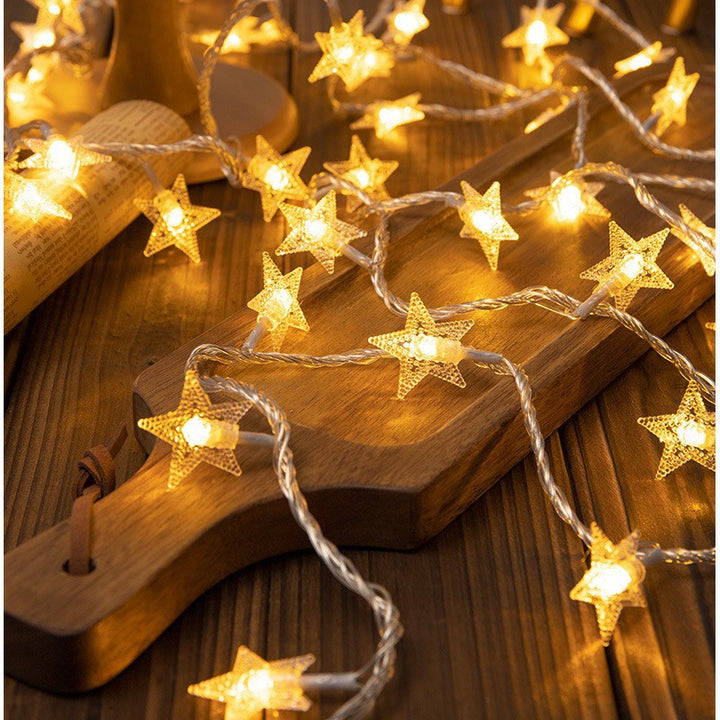 Globe LED String Lights With Waterproof Copper Wire And Textured Clear Bulbs Kalsten