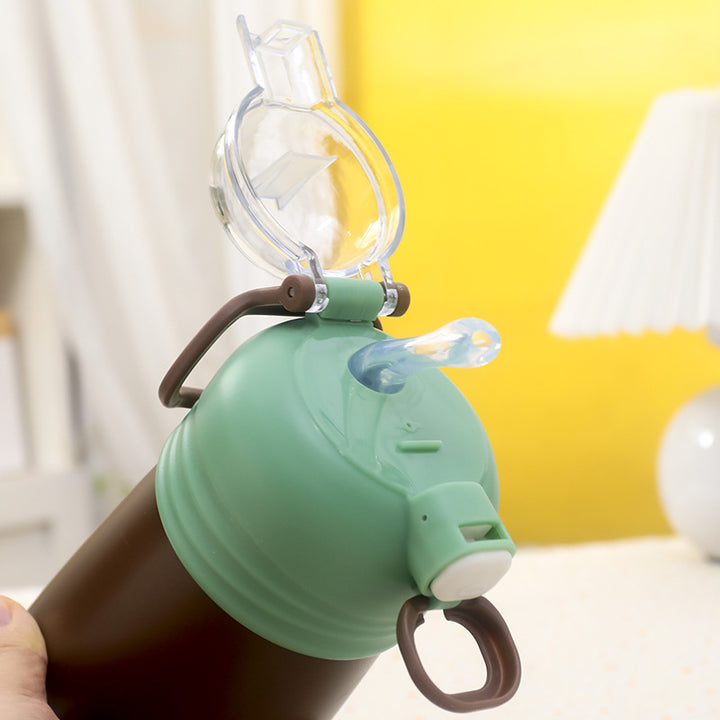 Women Practical Water Bottle with Innovative Push-Button Closure Kalsten