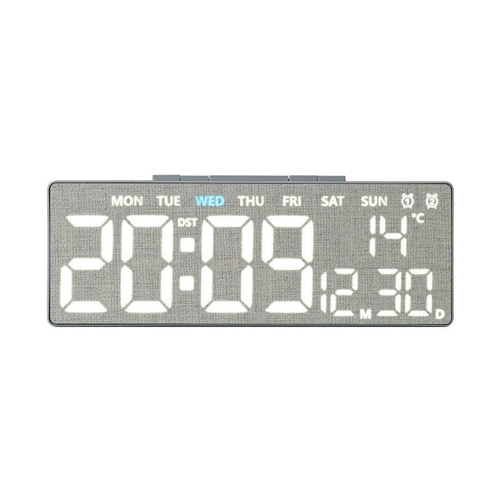 Digital alarm clock with temperature sensor and date display Kalsten