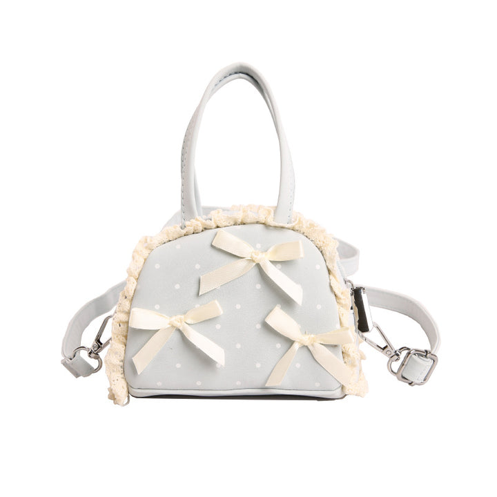 WoCharming Bow-Embellished Everyday Handbag Kalsten