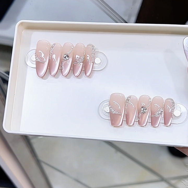 Premium Elegant Stiletto Press-On Nails Set Kalsten