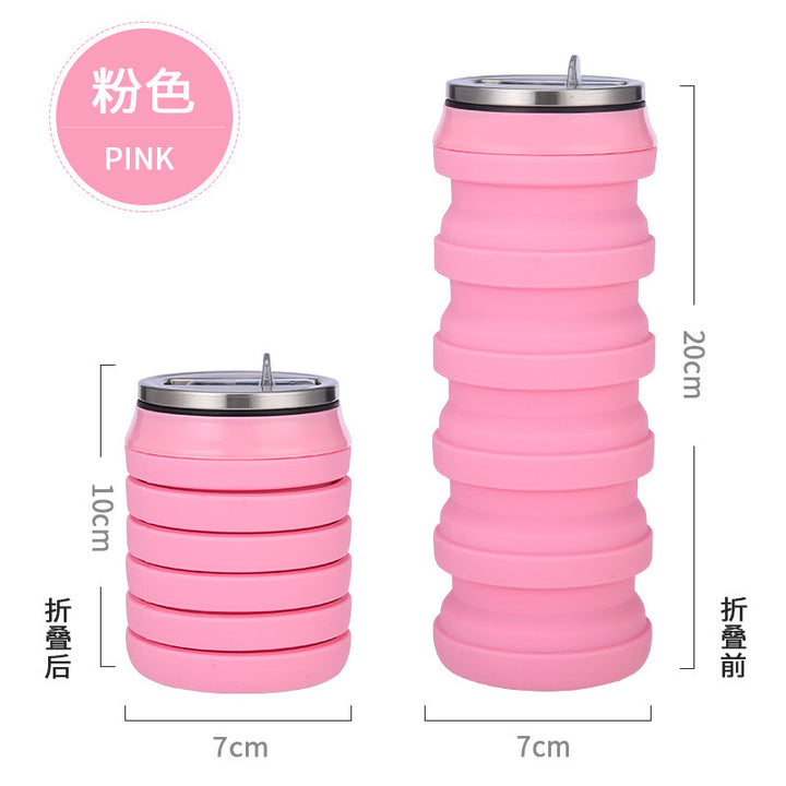 Women Multifunctional Silicone Water Bottle Kalsten