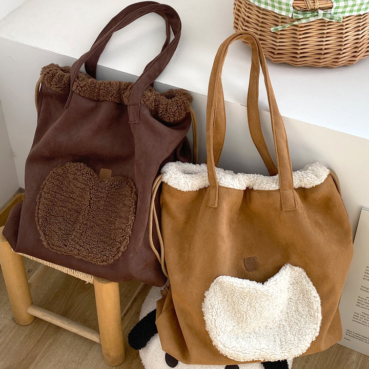 Cozy Plush Tote Bag