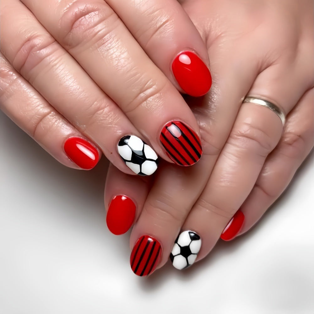 Creative football nail designs Kalsten