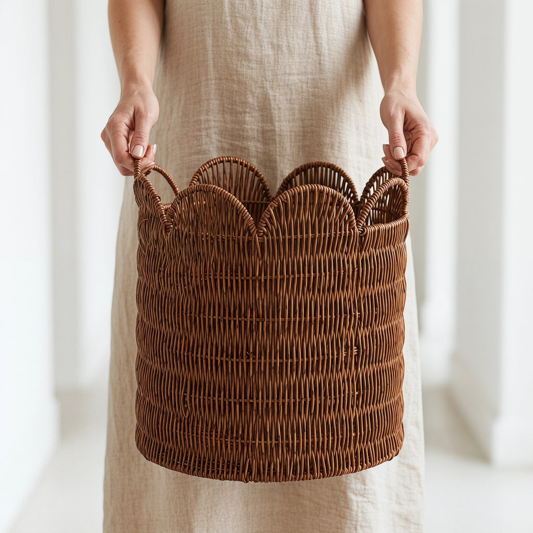 Straw basket Kalsten