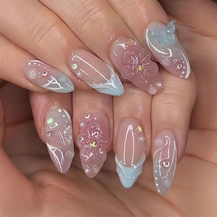 Elegant Gel Nail Art Extensions Kalsten