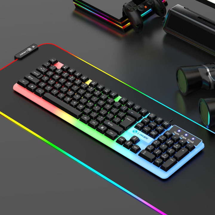 RGB Touch-Sensitive Gaming Keyboard with Precision Mouse Kalsten