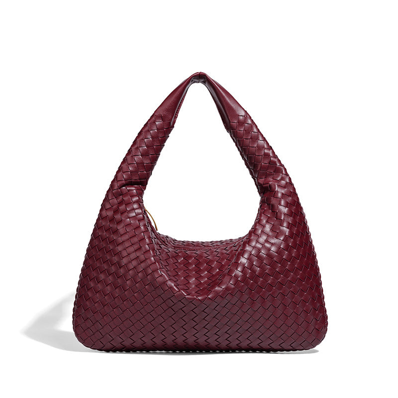 Woven Leather Hobo Bag Kalsten