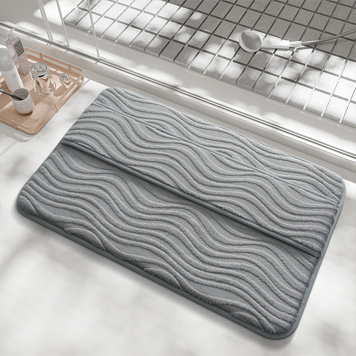 Contoured Memory Foam Bath Mat Kalsten
