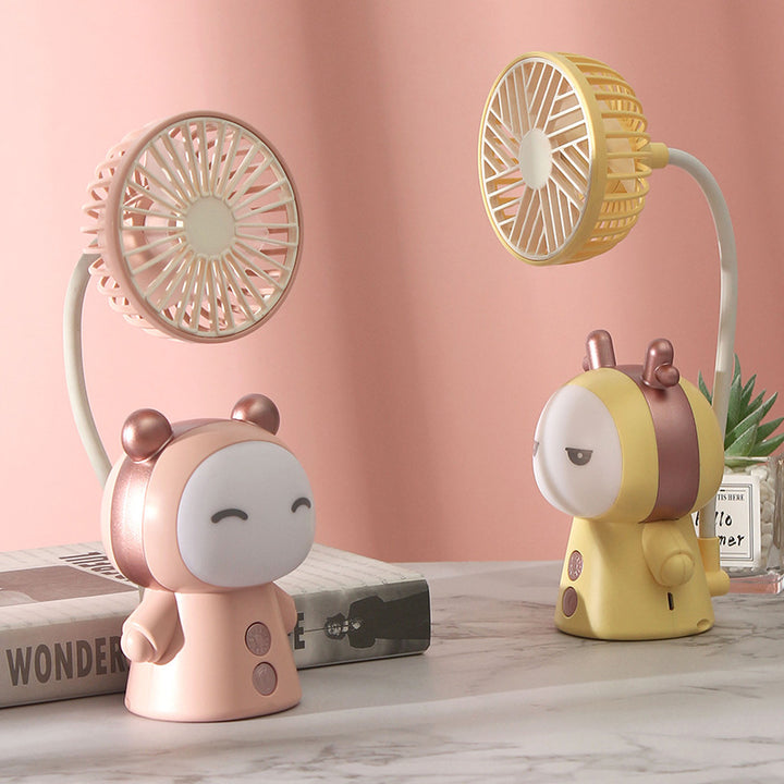 Women creative portable mini fan in animal design Kalsten