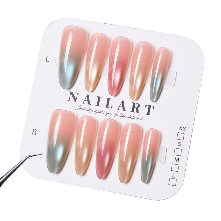 Artificial nails with elegant color gradient Kalsten