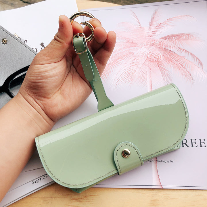 Stylish Patent Leather Eyeglasses Case Kalsten