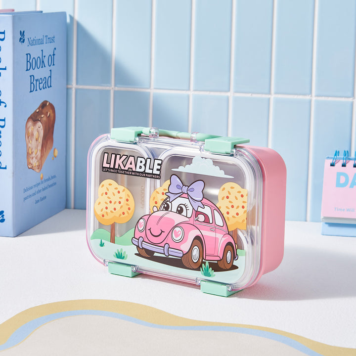 Cute Themed Multi-Section Lunch Container