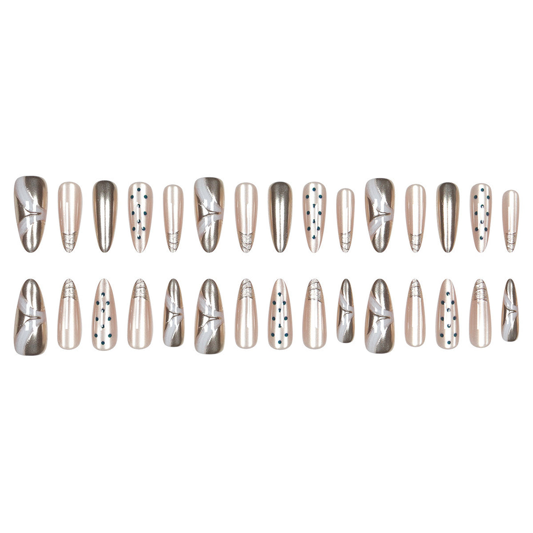 Glamorous Stiletto Nail Extensions Kalsten