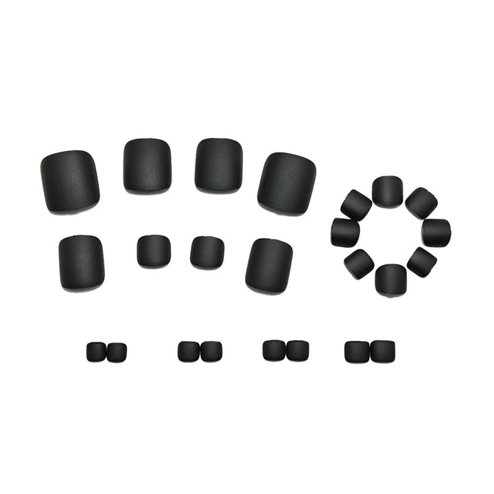 Elegant Artificial Nails in Matte Design Kalsten
