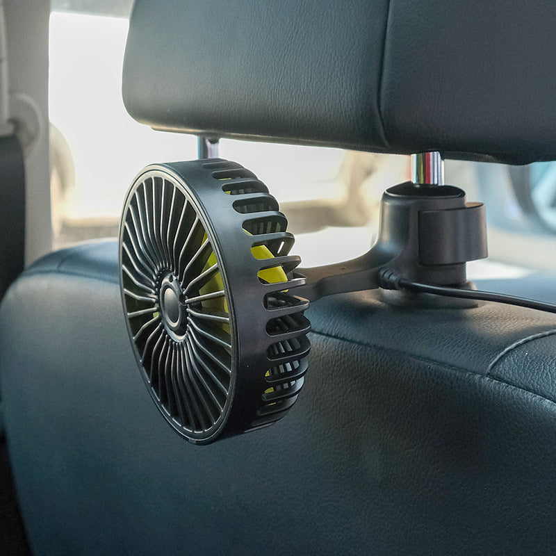 Dual-Breeze Portable Car Fan Kalsten