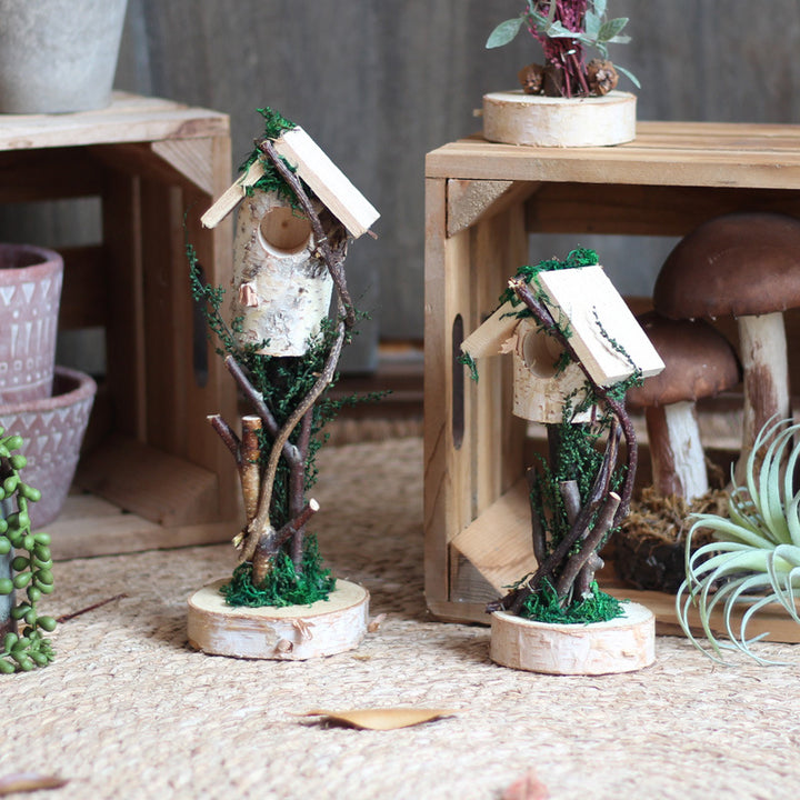 Decorative Birdhouse made of Wood Kalsten