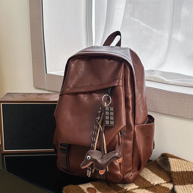 Minimalist Leather Backpack Kalsten