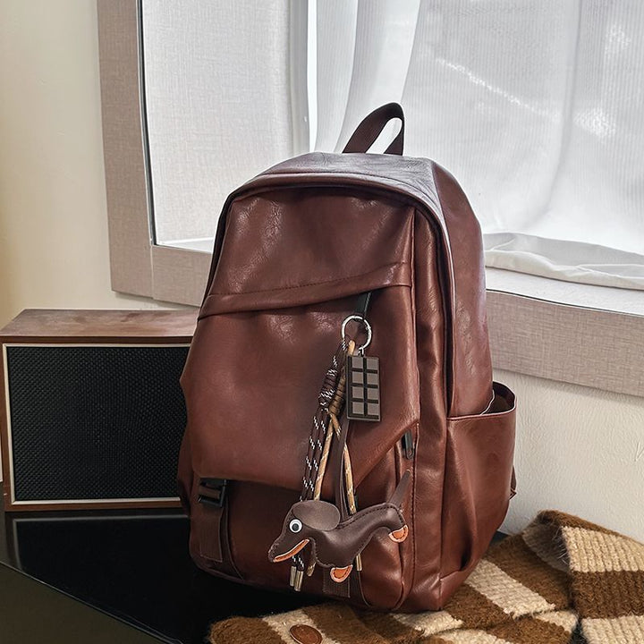 Minimalist Leather Backpack Kalsten