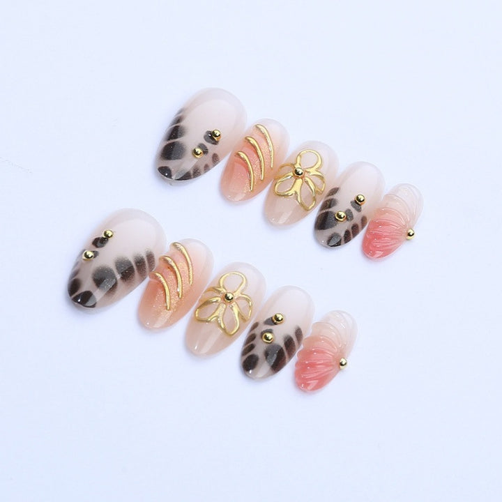 Elegant Press-On Nail Art Set Kalsten