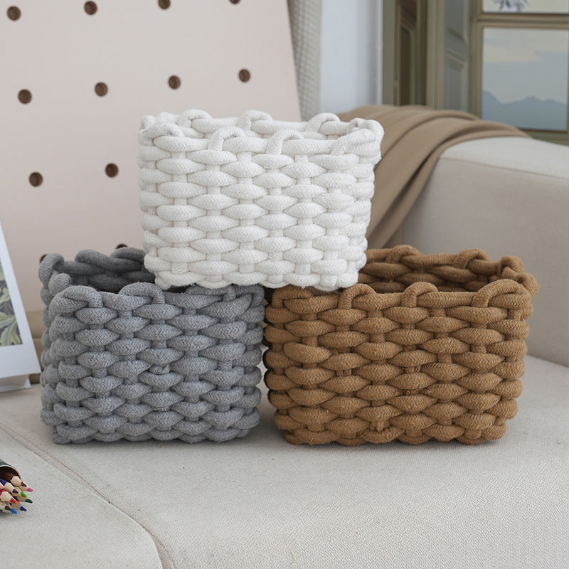 Storage basket with braided design Kalsten
