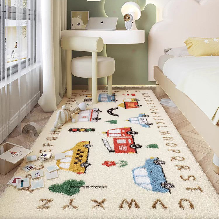 Whimsical Cartoon-Themed Area Rug