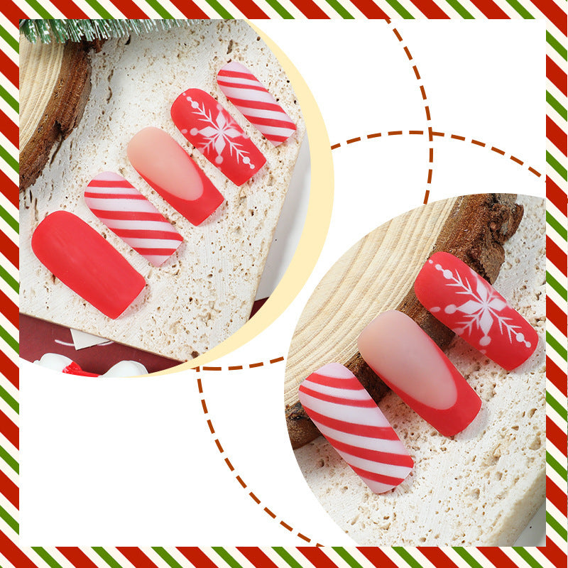 Festive Artificial Nail Set Kalsten