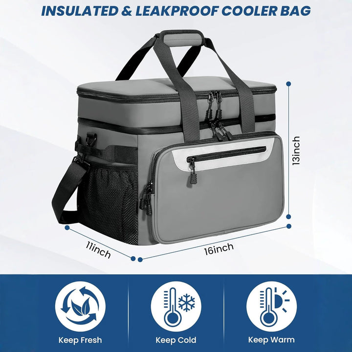 Ladies multifunctional cooler bag with organizer Kalsten