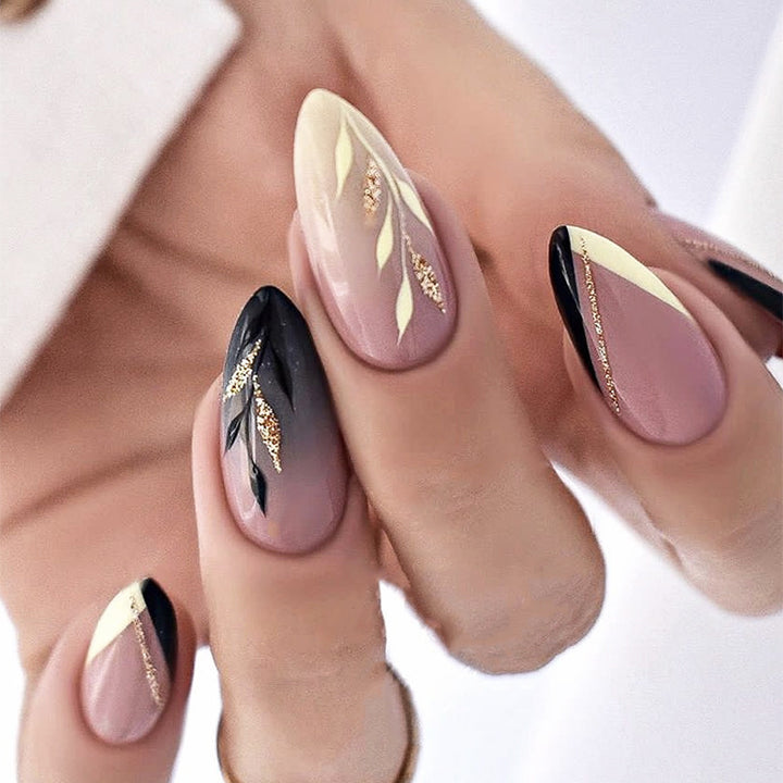 Elegant Stiletto Press-On Nail Tips Set Kalsten