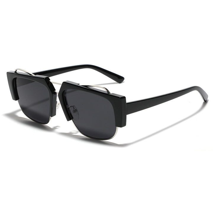 Ladies trendy square sunglasses with contrasting frame Kalsten