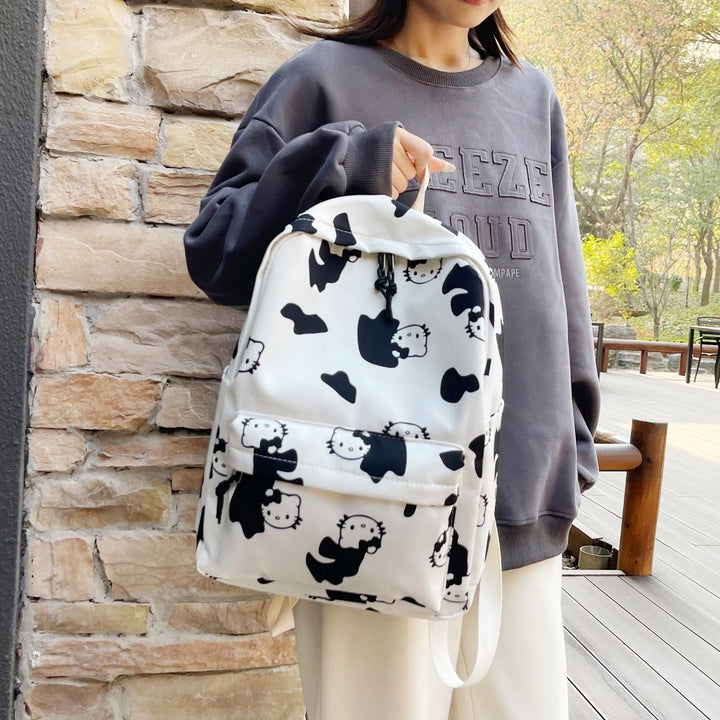 Cartoon Character Print Backpack Kalsten