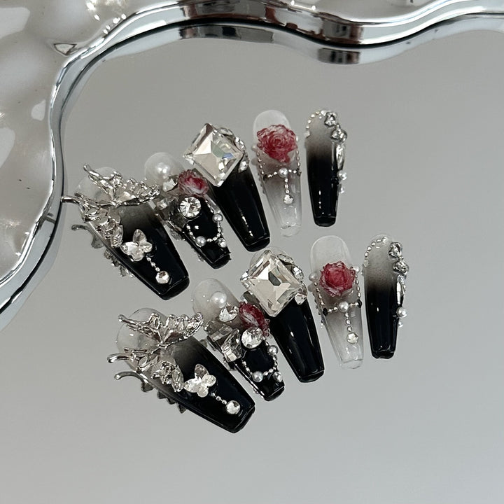 Artistic Glam Nail Set