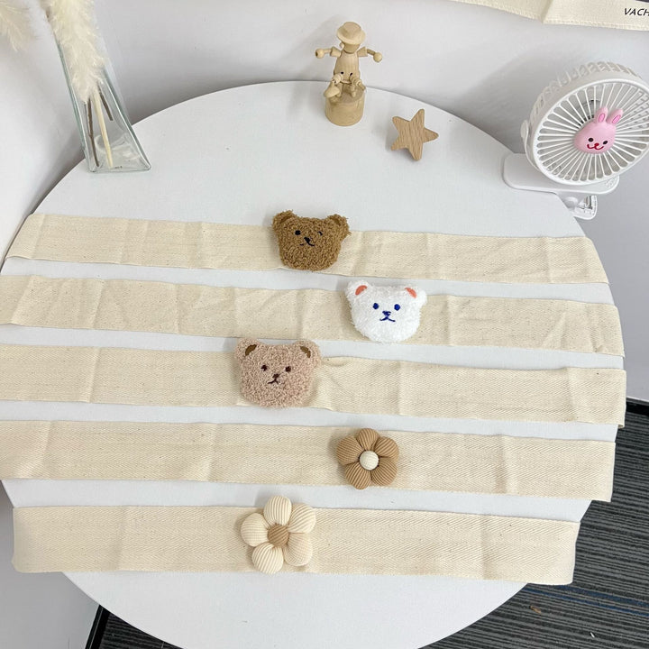 Plush Teddy Curtain Tieback