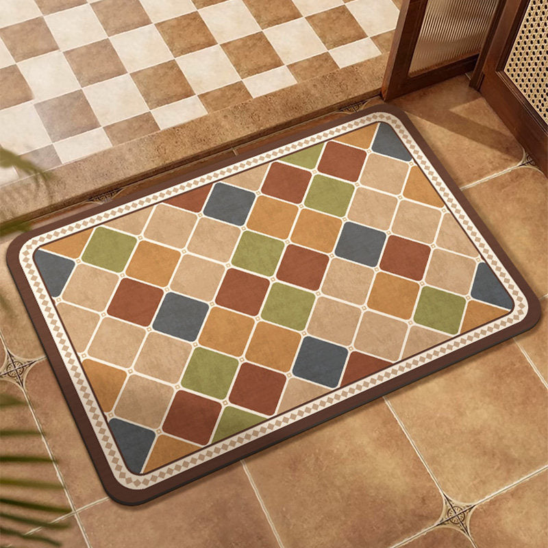 Colorful Patchwork Area Mat