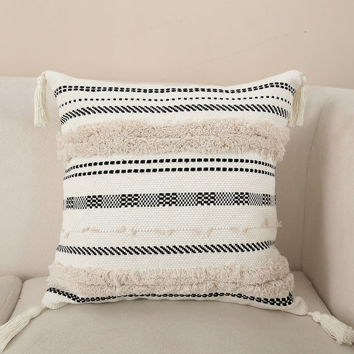 Structured Bohemian Throw Pillow