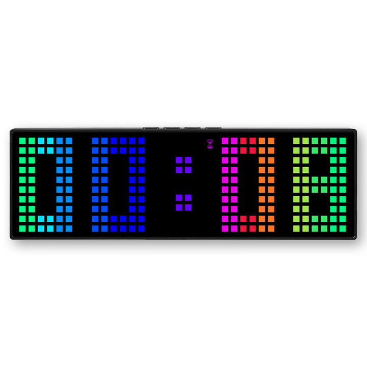 Digital LED alarm clock with color change Kalsten