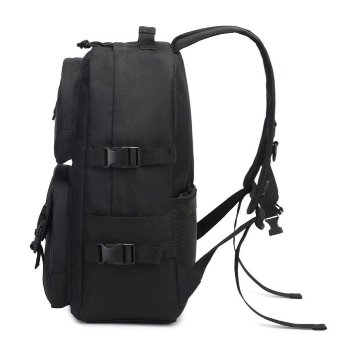 Multi-functional outdoor backpack with reinforced carrying straps and multiple compartments Kalsten