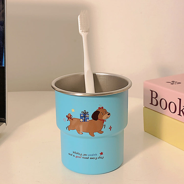 Toothbrush holder with charming dog design Kalsten