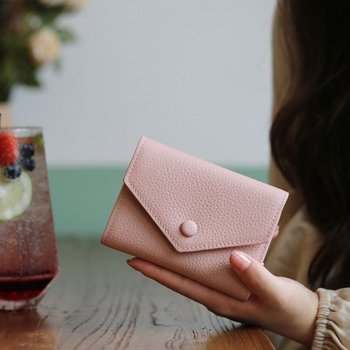 Textured Leather Cardholder