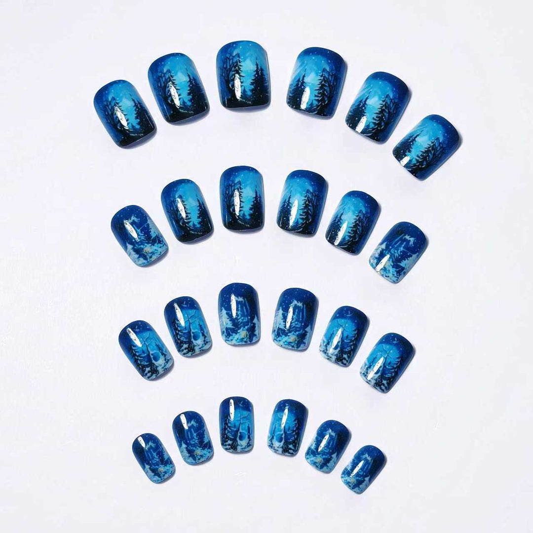 Creative Winter Nail Design Kalsten