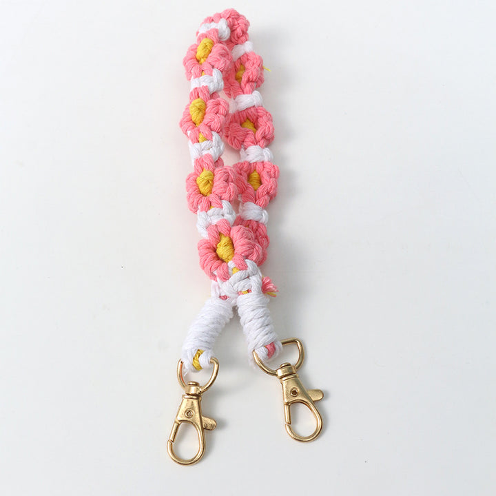 Floral Patterned Keychain
