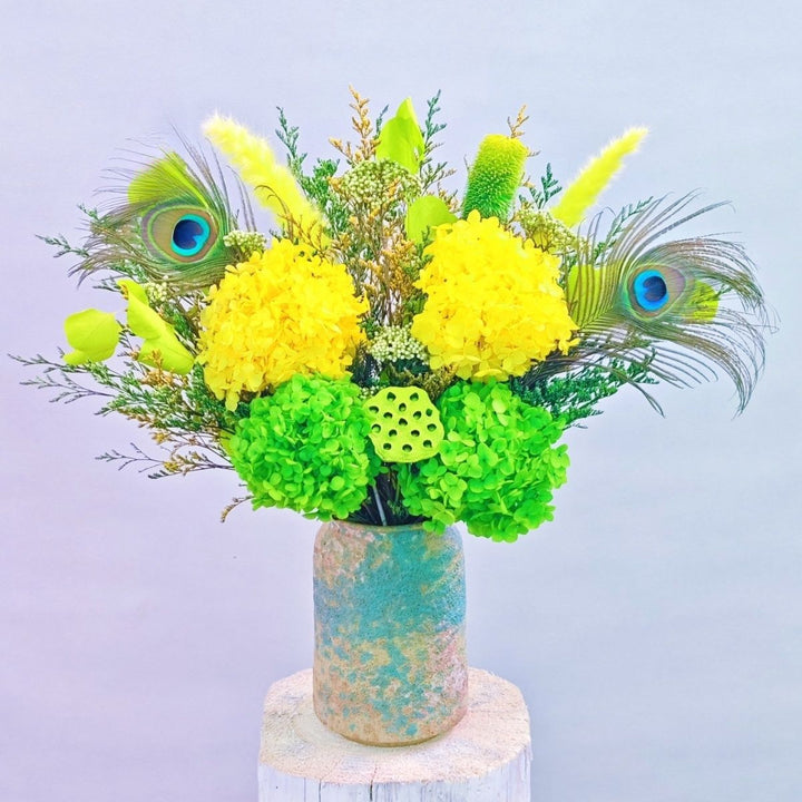 Vibrant Floral Centerpiece Arrangement