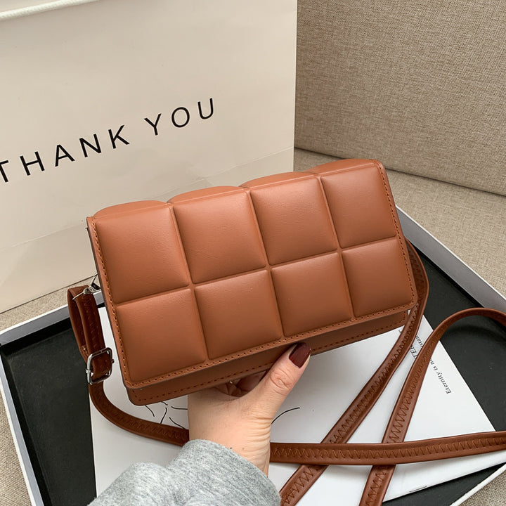Modern Quilted Crossbody Bag