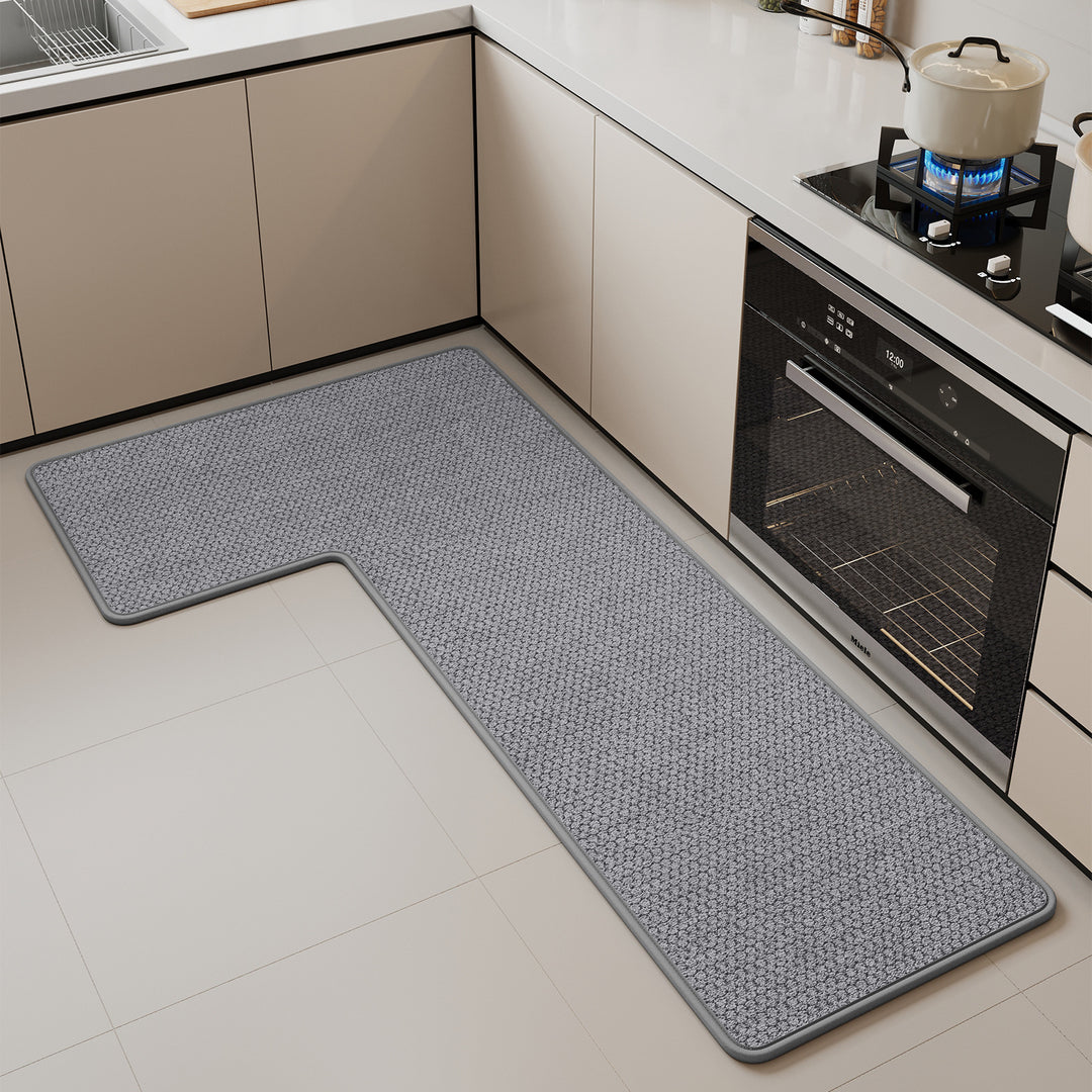 L-Shaped Anti-Fatigue Kitchen Mat Kalsten