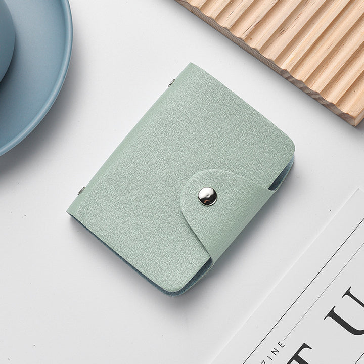 Compact Leather Cardholder Wallet Kalsten