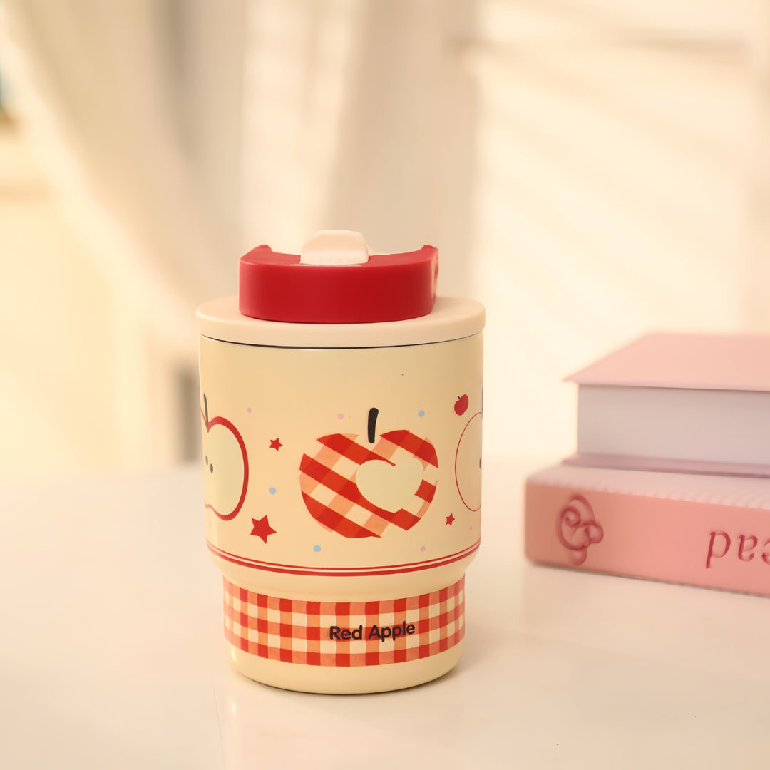 Women's Child-Friendly Drinking Bottle with Cute Dog Motif Kalsten